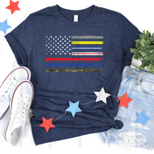 Load image into Gallery viewer, First Responders Horizontal Flag (Adult - Infant)