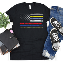 Load image into Gallery viewer, First Responders Horizontal Flag (Adult - Infant)