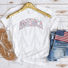 Load image into Gallery viewer, America - Colorful - Faux Embroidery (INFANT - ADULT)