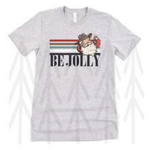 Load image into Gallery viewer, Be Jolly Western Santa Retro Stripe (Adult - Infant)