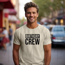 Load image into Gallery viewer, Birthday Crew - Block - Black (Adult - Infant)