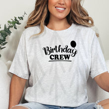 Load image into Gallery viewer, Birthday Crew - Balloon - Black (Adult - Infant)