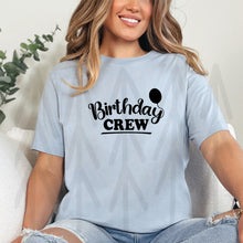 Load image into Gallery viewer, Birthday Crew - Balloon - Black (Adult - Infant)