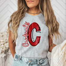 Load image into Gallery viewer, Painted Mascot Team & Initial - Customizable (Adult - Infant)