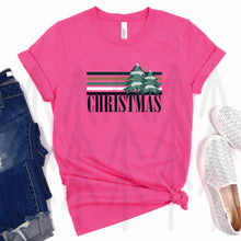 Load image into Gallery viewer, Christmas Tree Retro Stripe (Adult - Infant)