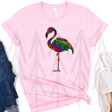 Load image into Gallery viewer, Flamingo - Leopard Tie Dye (Adult - Infant)