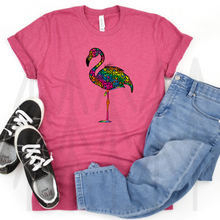 Load image into Gallery viewer, Flamingo - Leopard Tie Dye (Adult - Infant)