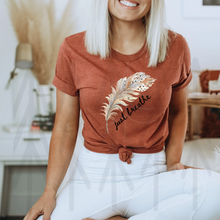 Load image into Gallery viewer, Just Breathe Feather (Adult - Infant)