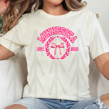 Load image into Gallery viewer, Minnesota Est 1858 Pink