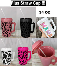 Load image into Gallery viewer, 34 Oz Old School Flashback Mega Cups Blush Drinkware
