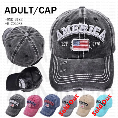 America Fashion Hat - Adult