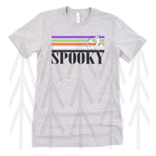 Load image into Gallery viewer, Spooky Ghost Retro Stripe (Adult - Infant)