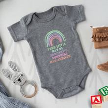 Load image into Gallery viewer, Your Little Ray of Sarcastic Sunshine Has Arrived - Rainbow (Adult - Infant)