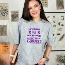 Load image into Gallery viewer, I Wear Purple For My - CUSTOM RELATION - Alzheimer's Awareness (Adult - Infant)