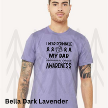 Load image into Gallery viewer, I Wear Periwinkle For My - CUSTOM RELATION - Esophageal Cancer Awareness (Adult - Infant)