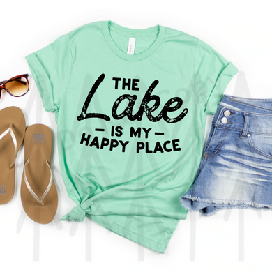 The Lake Is My Happy Place Shirts
