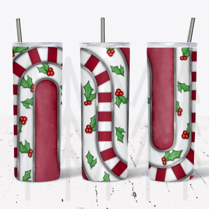 Christmas Wave Red - 20oz Tumbler