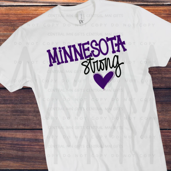 Minnesota Strong Purple (Adult - Infant)