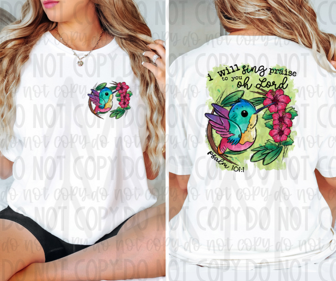 I Will Sign Praises To You Oh Lord