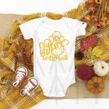 Load image into Gallery viewer, Cutest Little Butterball (Infant - Youth) Shirts &amp; Tops
