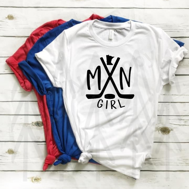 Mn Hockey Girl Shirts & Tops