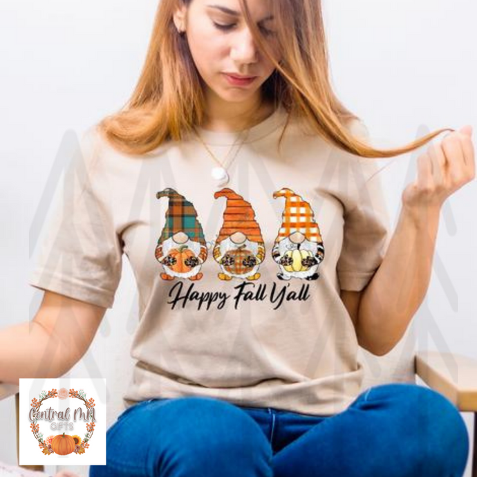 Happy Fall Yall Gnomes Shirts