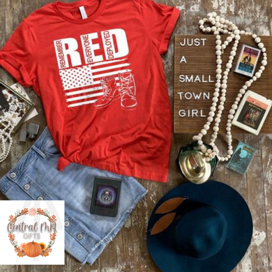 Red - Remember Everyone Deployed Shirts