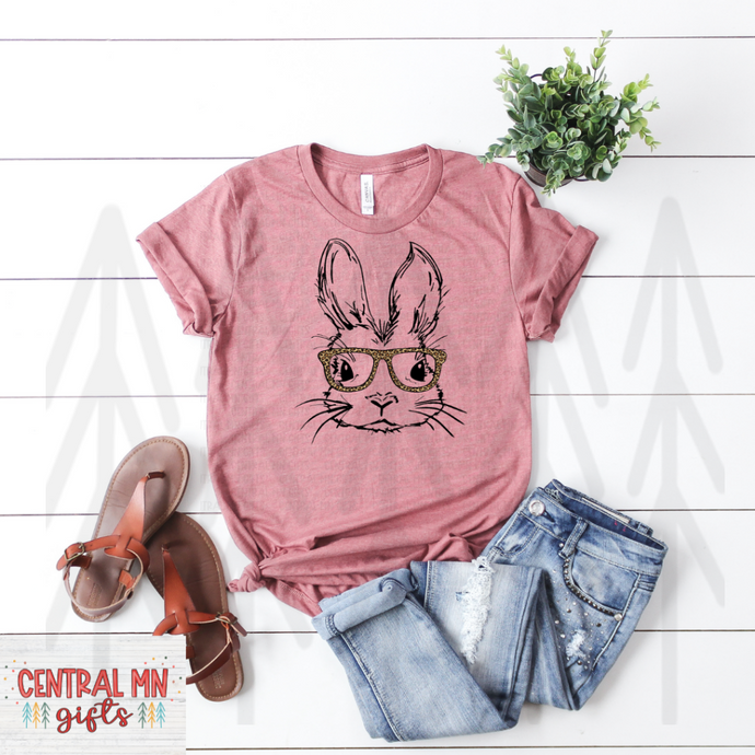Bunny With Glasses Shirts