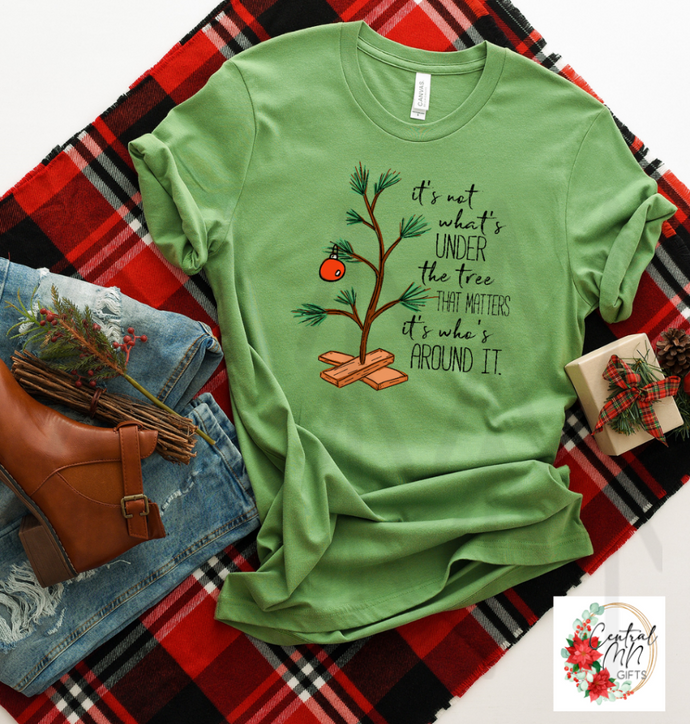 Its Not Whats Under The Tree Shirts & Tops