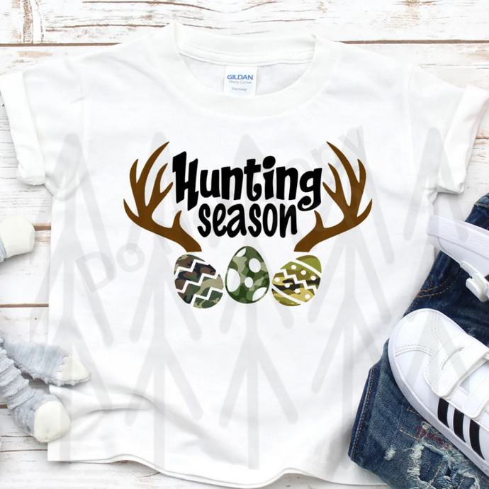 Its Hunting Season - Antlers With Eggs Shirts & Tops