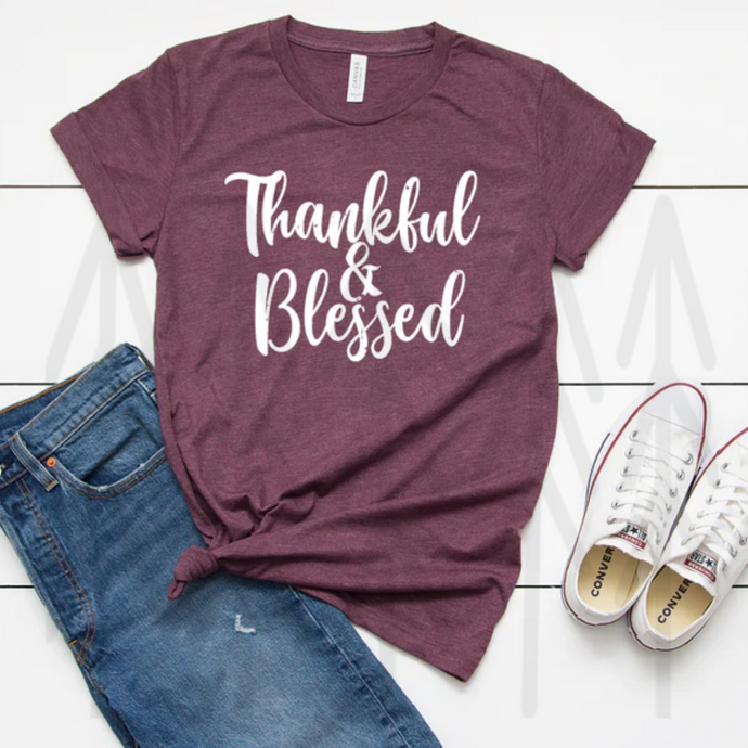 Thankful And Blessed Shirts & Tops