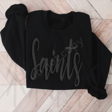 Saints - Puff Print Shirts