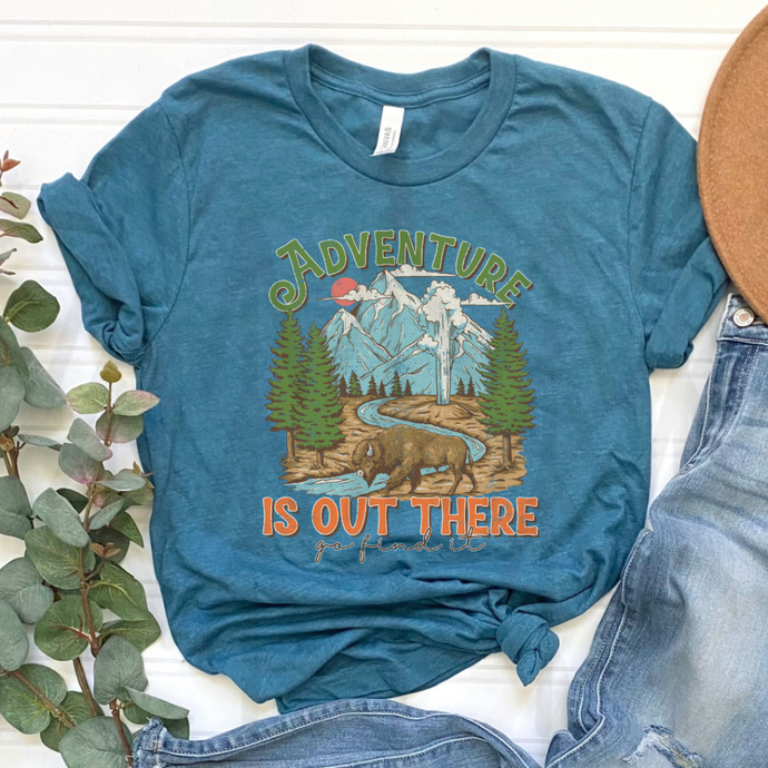 Adventure Is Out There- Distressed (Adult - Infant)
