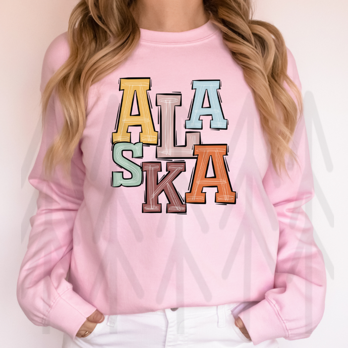 Boho States - Alaska (Adult - Infant)