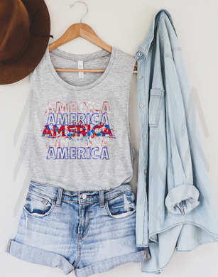 America On Repeat Shirts & Tops