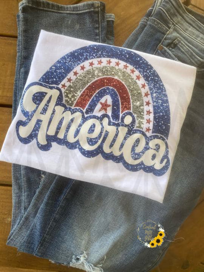 America Sparkle Shirts