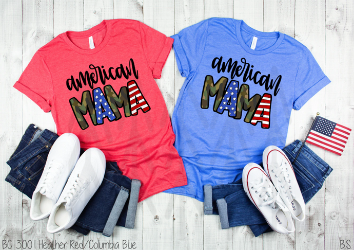 American Mama Camo Shirts & Tops