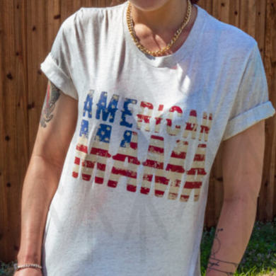 American Mama W/ Flag Shirts