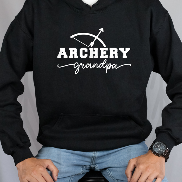 Archery Grandpa - White