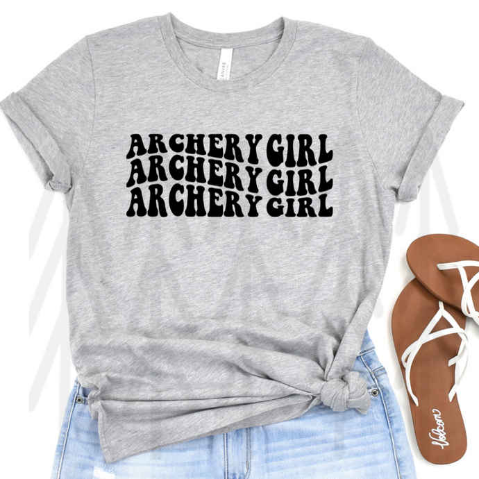 Archery Girl Wavy - Black (Adult - Infant
