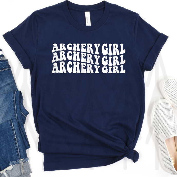 Archery Girl Wavy - White (Adult - Infant