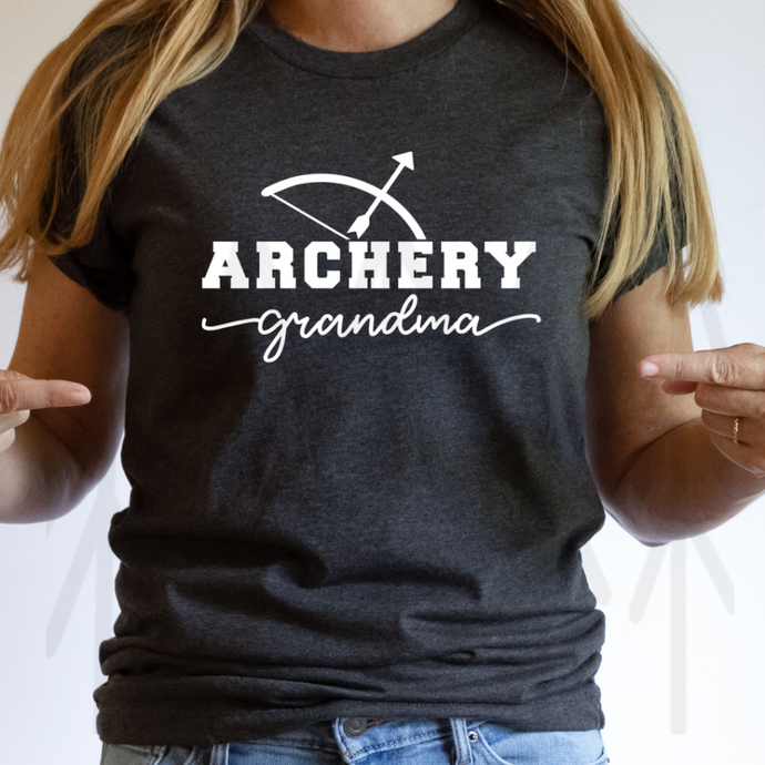 Archery Grandma - White
