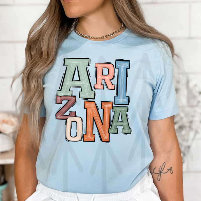 Boho States - Arizona (Adult - Infant)