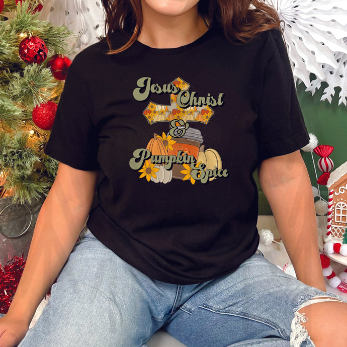 Jesus Christ And Pumpkin Spice (Adult - Infant)