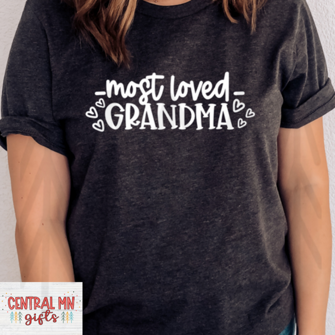 Most Loved Grandma Shirts