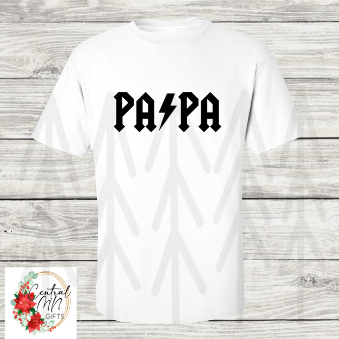 Papa Lightning Bolt Shirts & Tops