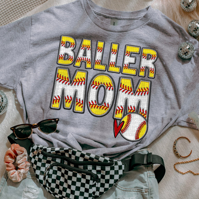 Baller Mom - Baseball And Softball