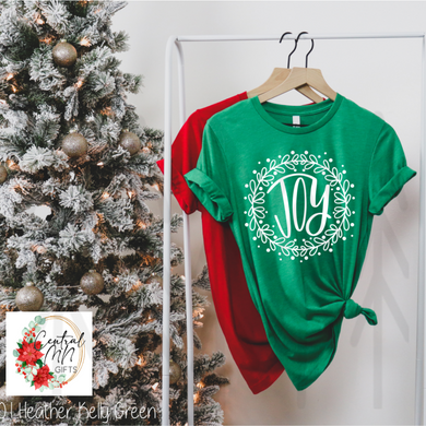 Joy Wreath Shirts & Tops