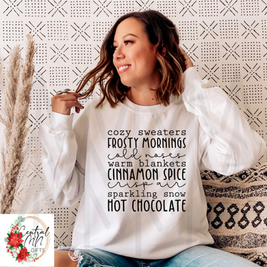 Winter Words Shirts & Tops