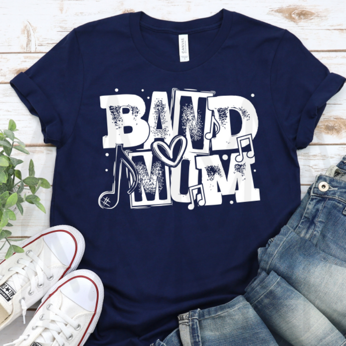 Band Mom - White Shirts